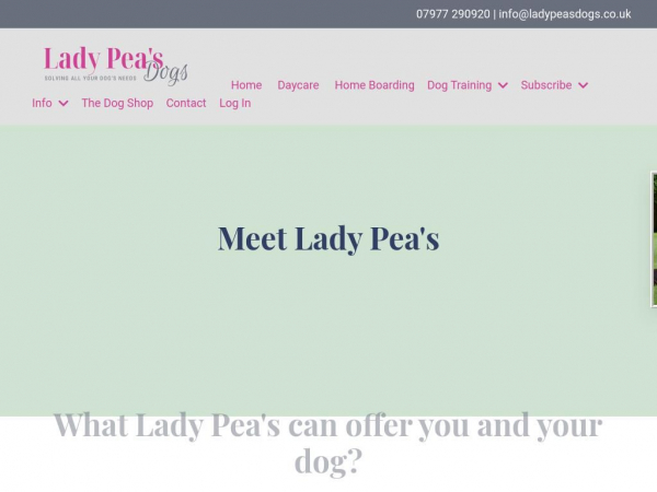 ladypeasdogs.co.uk